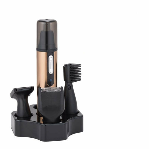 4 in 1 Electric Nose Trimmer Rechargeable Women Face Care Beard Shaver