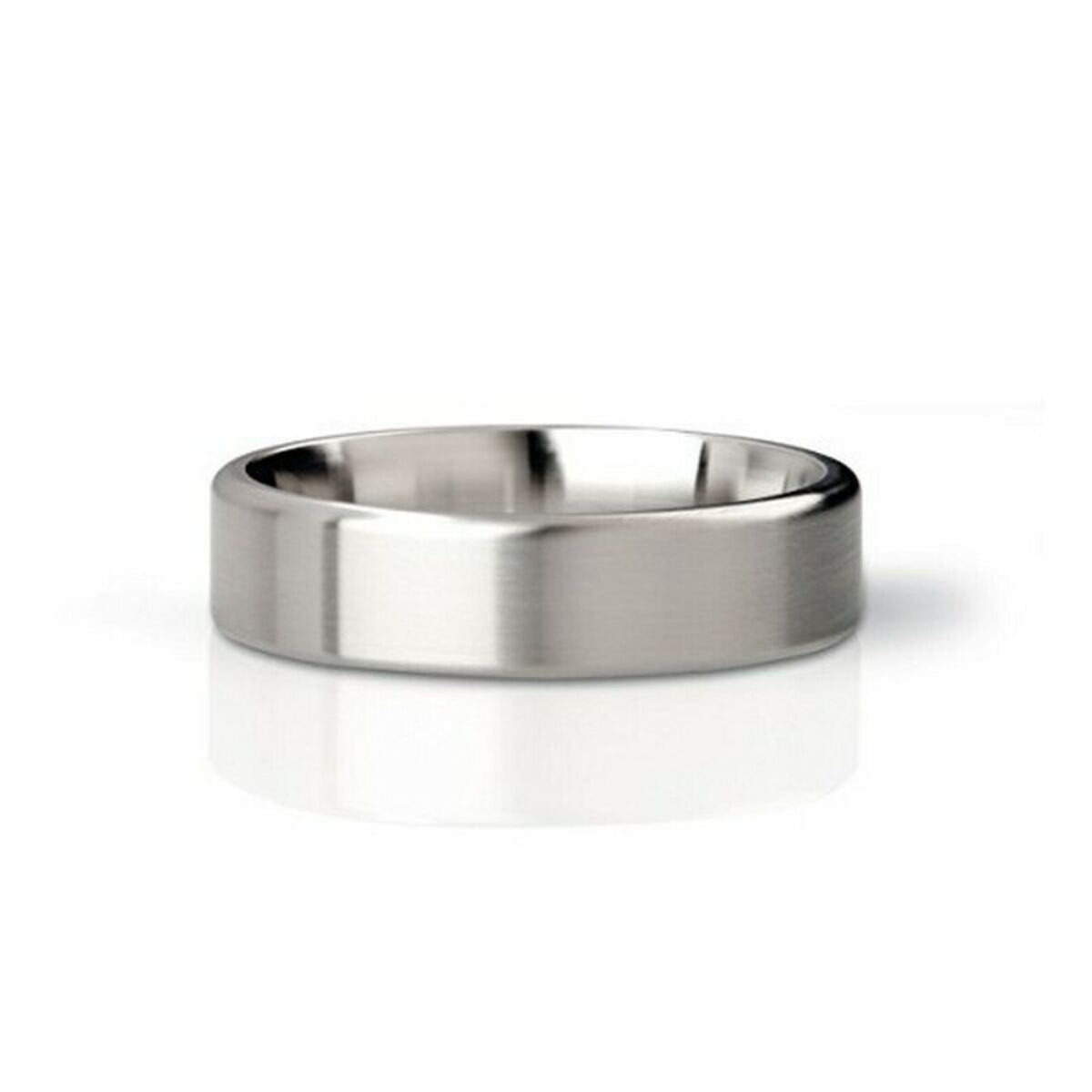 Duke Brushed Steel Love Ring Mystim