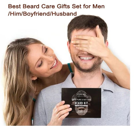Facial Hair Booster Set Male Styling Thicker Beard Care