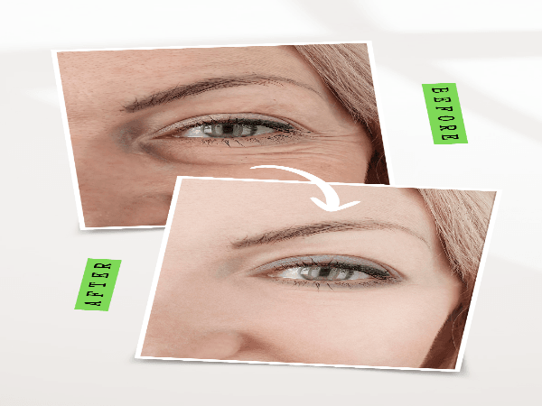 Organic Under Eye Youth Corrector and Neck Renewal Cream Duo - For