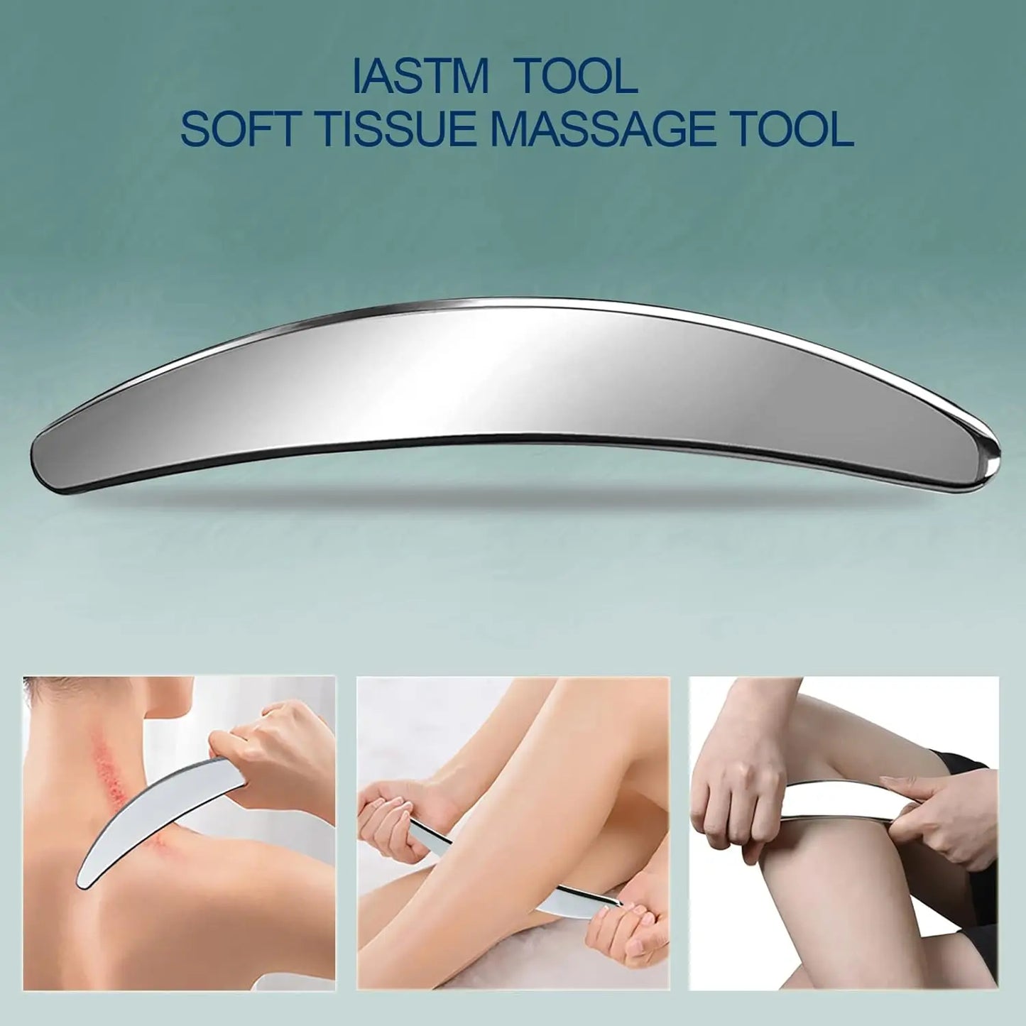 Gua Sha Stainless Steel Massage Tools Muscle Scraper Tool,