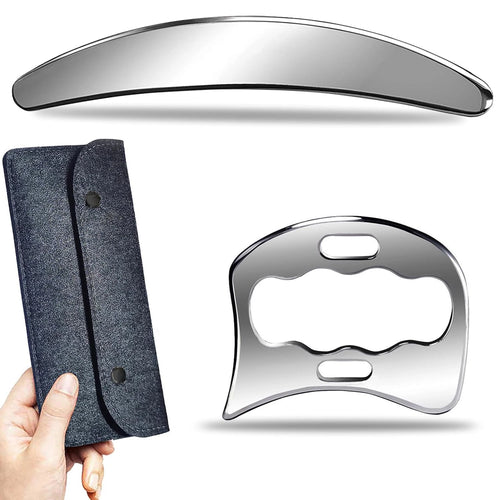 Gua Sha Stainless Steel Massage Tools Muscle Scraper Tool,