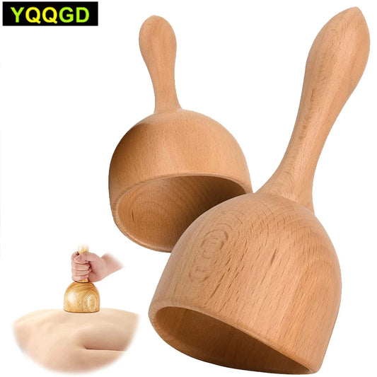 Wooden Handheld Massage Cup,Wooden Swedish Cup, Lymphatic Drainage