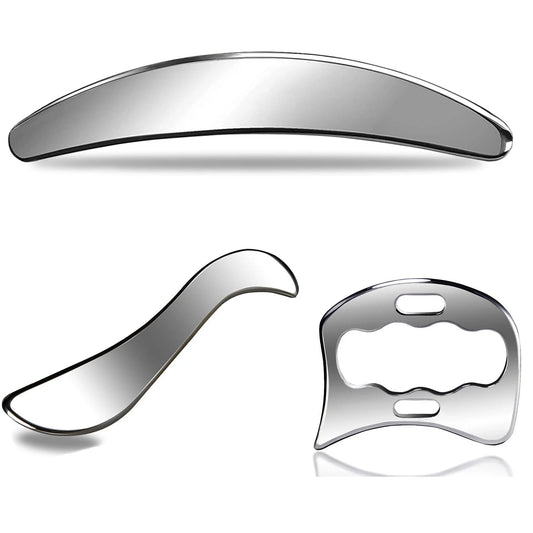 Gua Sha Stainless Steel Massage Tools Muscle Scraper Tool,