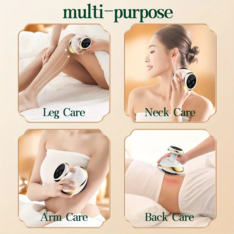 Electric Massage Meridian Brush Universal Body Dredging Cupping
