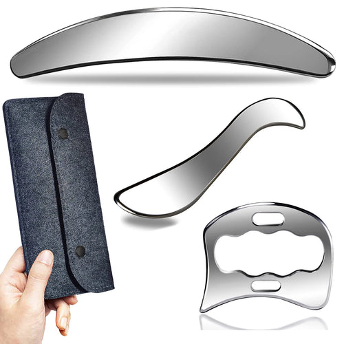 Gua Sha Stainless Steel Massage Tools Muscle Scraper Tool,