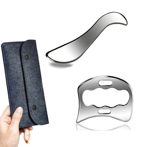 Gua Sha Stainless Steel Massage Tools Muscle Scraper Tool,