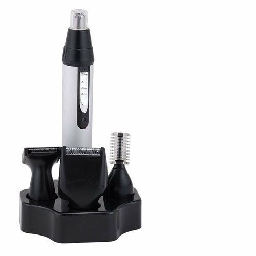 4 in 1 Electric Nose Trimmer Rechargeable Women Face Care Beard Shaver